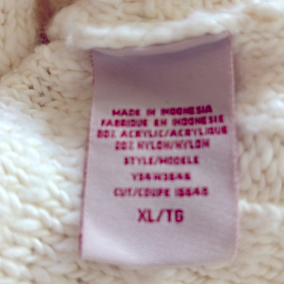 Guess Jeans cream turtleneck sweater - Picture 4 of 5